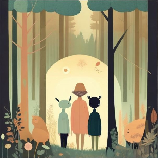 A Day Closes in the Woods